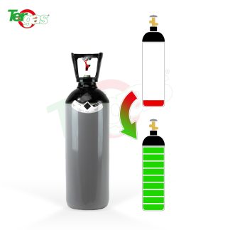 Ricarica Bombola Azoto 14 litri alta 69 cm.