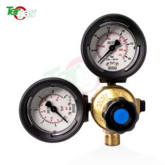 Riduttore di pressione Oxyturbo Mini Ossigeno a 2 manometri