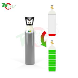 Ricarica Bombola Ossigeno 7 Litri